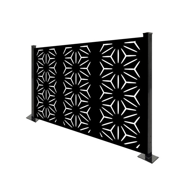 Porpora Laser Cut Metal Room Divider Wayfair Canada